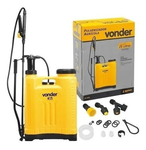 Pulverizador Manual Bomba  Veneno Costal 20 Litros Full