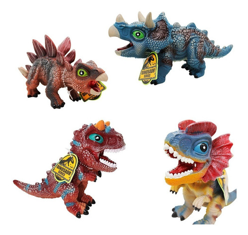 Set X6 Dinosaurios Juguete Didáctico Colección Niños 2762