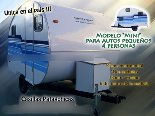 Imagen 2 de 11 de Casa Rodante Pluma Mini Casilla Única En El País