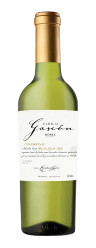 Vino Familia Gascon Roble Chardonnay 375ml.