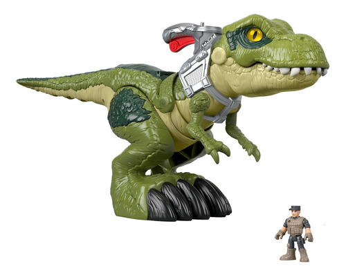 Dinosaurio Imaginext Jurassic World T-rex Mega Mordida