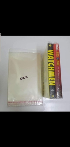 Bolsa De Polipropileno Para Cómic Tamaño Deluxe Con Adhesivo