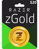 Comprar Tarjeta Razer Gold Gift Card - Usd 20 - Digital