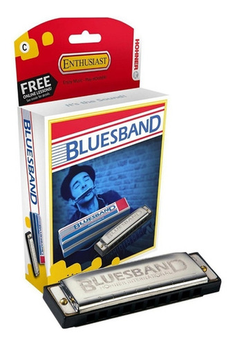 Armonica Diatonica Hohner Blues Band Box