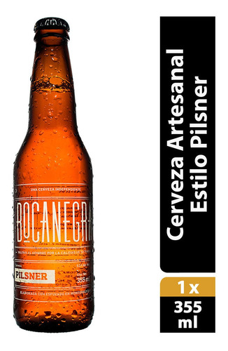 Cerveza Bocanegra Pilsner Media 355ml