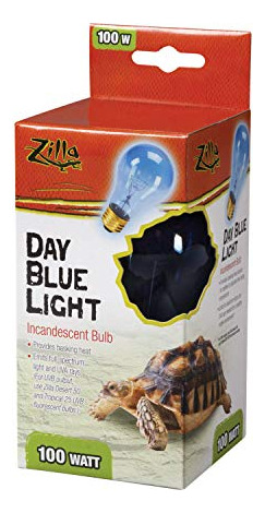 Lámpara Incandescente Terrario Reptiles, Azul, 100w