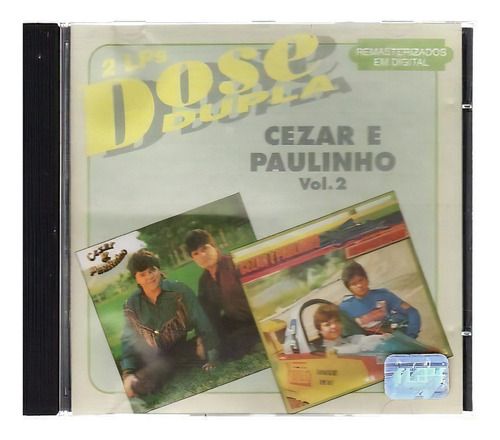 Cd Cezar E Paulinho (2 Lps Dose Dupla)