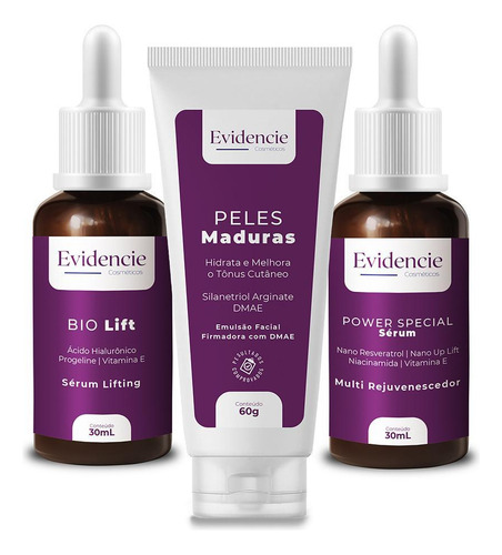 Kit Antirugas Nano Resveratrol + Niacinamida + Dmae