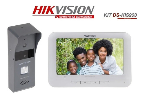 Video Portero Con Camara 720p Hikvision Ds-kis203