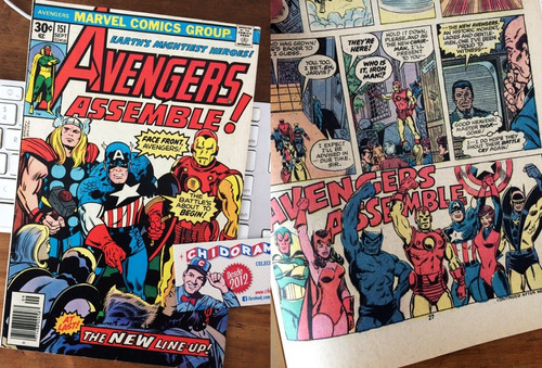 Comic - Avengers #151 Jack Kirby Stan Lee