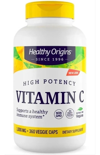 Vitamina C 1000mg 360caps Healthy Origins