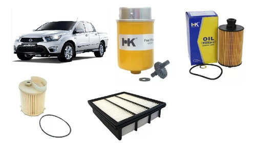 Kit De Filtros Ssanyong Actyon Sports 2012-2022