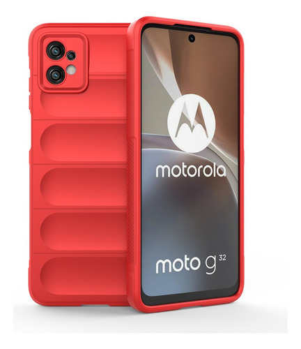 Funda De Silicona Suave Anticaída For Motorola Moto G32