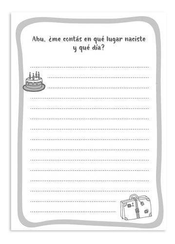 Imagen 7 de 9 de Libro De Historia Familiar - Las Historias De Mi Abuela