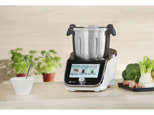 Robot De Cocina Hendi 221761, 1400 W, Bol De Gran Capacidad Blanco