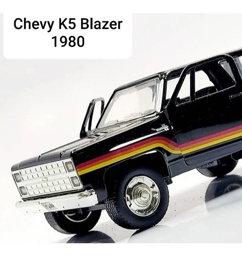 Chevrolet Blazer 1980 Esc. 1/32 De 12,3 Cm. +revista,nuevo.