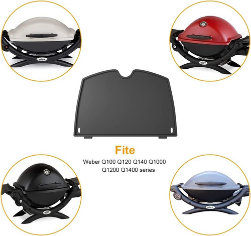 Plancha De Cocina De Hierro Fundido Para Weber Q100 Q12...