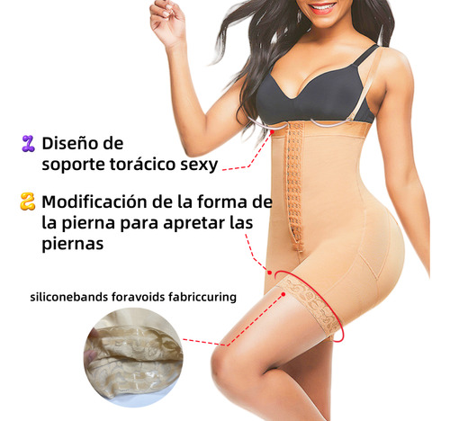 Fajas Colombianas Body Moldeador De Con Control Reductoras