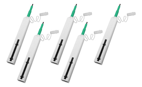 Lápiz Limpiador Para Conectores De Fibra Óptica, 5 Unidades