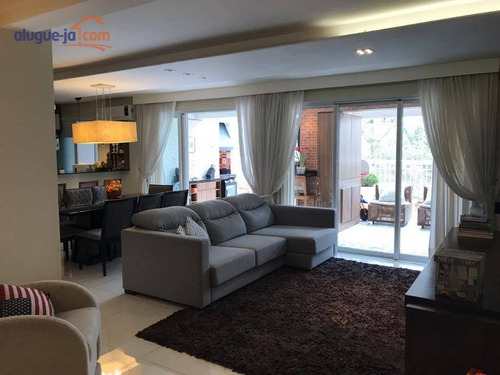 Apartamento House Garden Semi Mobiliado No Brooklin Novo - Ap11145