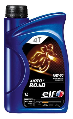 Aceite Motor Semisintetico Elf Moto 4 Road 15w50 X 1l Bamp 