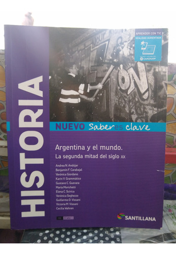 Historia Argentina Y El Mundo La Segunda Mitad Nuevo Saber