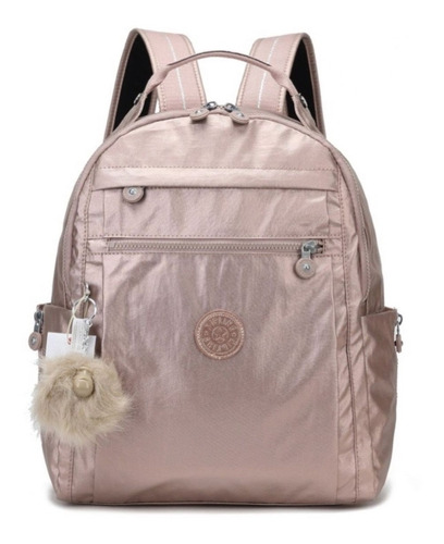 Mochila Micah Gold Rose Kipling Original