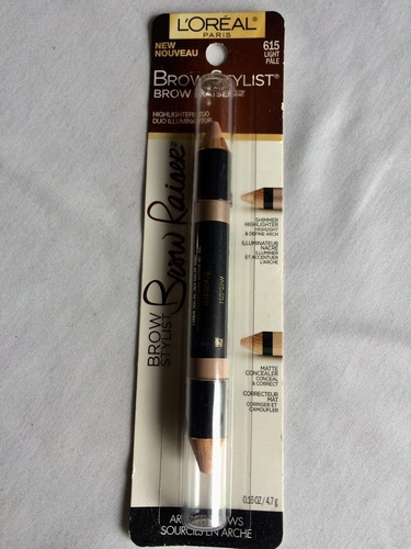 Corrector Iluminador Ceja L'oréal Brow Raiser Lápiz Duo