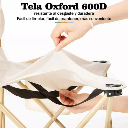 Silla De Playa Portatil Plegable Para Exterior Camping Pesca
