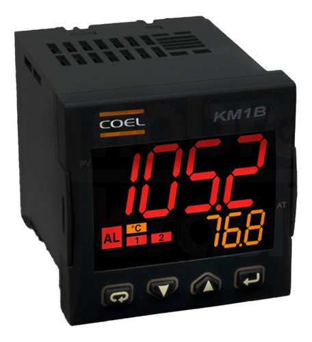 Controlador De Temperatura Digital Km 1b Para Forno 24v Coel