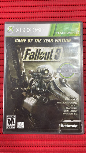 Fallout 3 Game Of The Year Edition Xbox 360 Midia Física