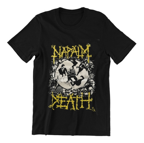 Polera Unisex Napam Death Logo Metal Banda Estampado Algodon