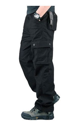 Pantalones Impermeable Cargo Combate Militar De Senderismo