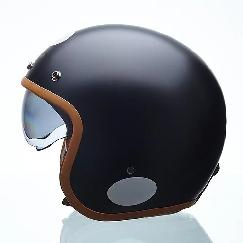 Imagem 2 de 10 de Capacete Lucca Sublime Blackout Brown Com 1 Viseira Interna