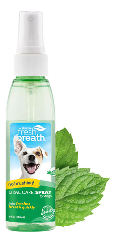 Spray Ambientador Tropiclean Fresh Breath Para Perros Y Gato