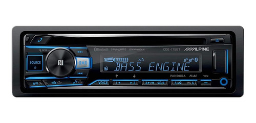 Imagen 1 de 10 de Auto Estéreo Alpine Cde-175bt Cd Usb Bluetooth Alta Calidad