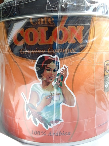 Cafe Colon Exportacion Lata De 1kg Olor Y Sabor Exclusivo