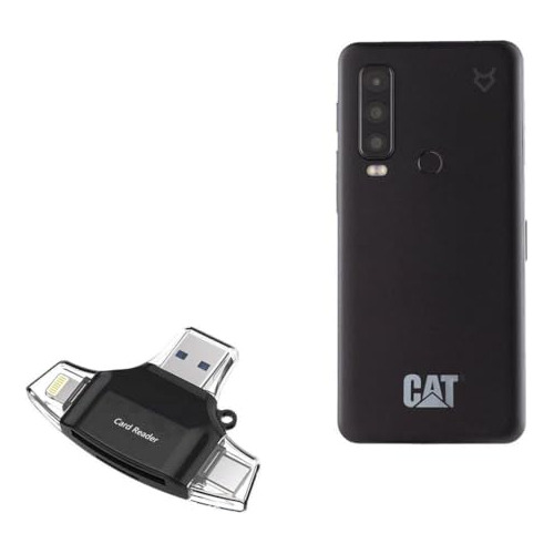 Boxwave Smart Gadget Compatible Con Cat S75 - Lector De Tarj