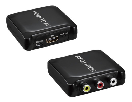 Convertidor De Señal Digital Hdmi A Señal Analógica Rca 