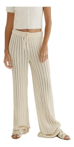Pantalon de hilo mujer hot sale