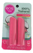 Comprar Eos 2 Pack Lip Balm. Kit 2 Protetores Labiais. Coconut Milk