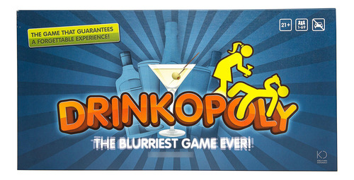 Drinkopoly Juego De Fiesta Divertido Juego De Bebida Para