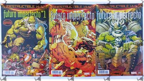 Lote Indestructible Hulk Secret Wars Futuro Imperfecto 3 Nro