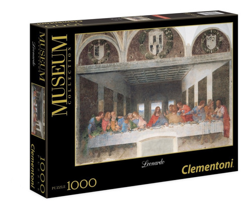 La Ultima Cena Da Vinci Rompecabezas 1000 Pz Clementoni