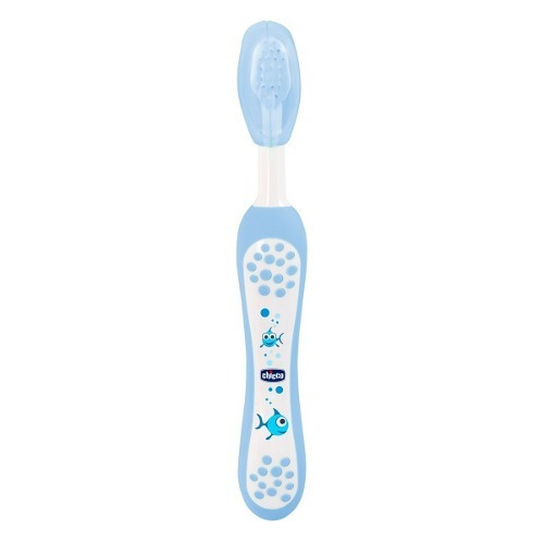 Cepillo De Dientes Chicco 6m+ Azul - Bebés Y Niños