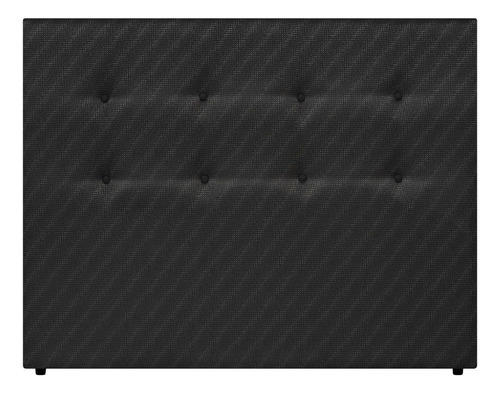 Cabecero Doble 140 Cm Dublín Dormilandia Color Negro