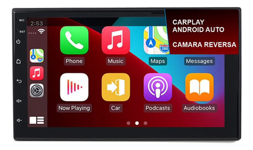 Radio Multimedia Android 7p Kit Para Chevrolet Meriva C/cam Color Negro