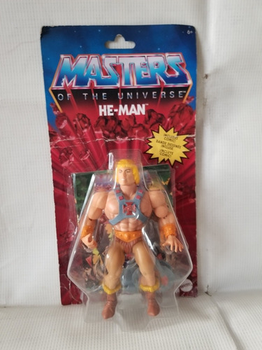 Figura De Accion He Man Masters Off The Universe 14 Exhibida (Usado)