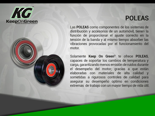 Polea Tensora Accesorios Kg C320 V6 3.2l Mercedes-benz 01/05