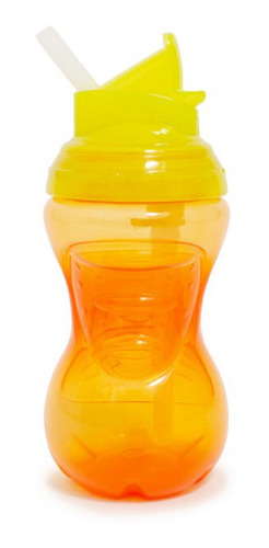 Imagen 1 de 11 de Vaso Con Sorbete Bebe Con Asas Y Tapa 300ml Love 9148